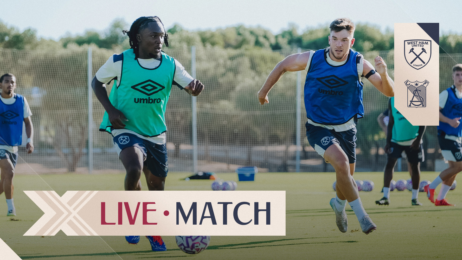 Live Match | West Ham United U21s v Atlético Sanluqueño