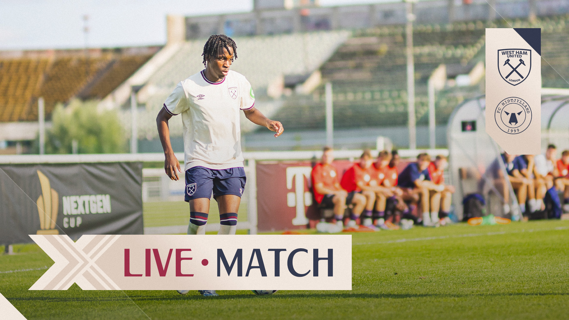 Live Match | U18s v FC Midtjylland U19s