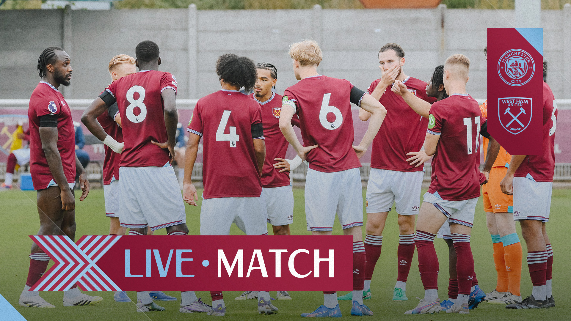 Live Blog | MCI U21s v WHU U21s