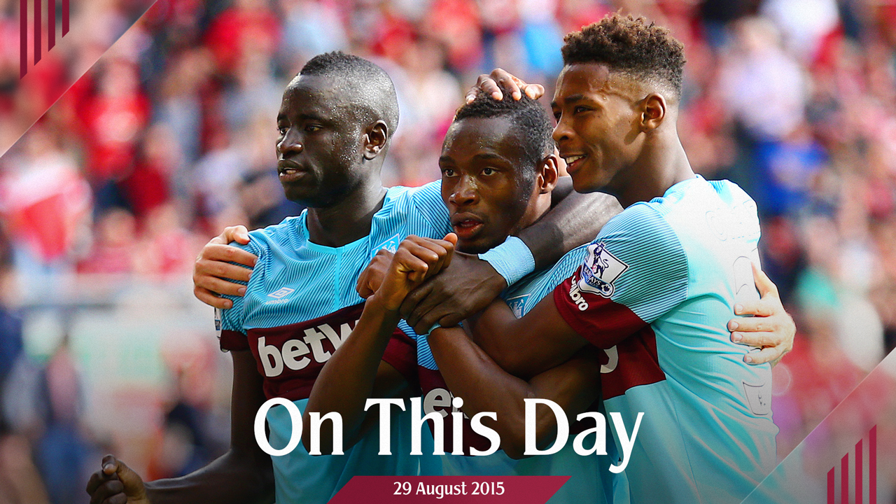   West Ham ended their 52-year wait for an Anfield win on 29 August 2015 when they were 3-0 winners over Liverpool.