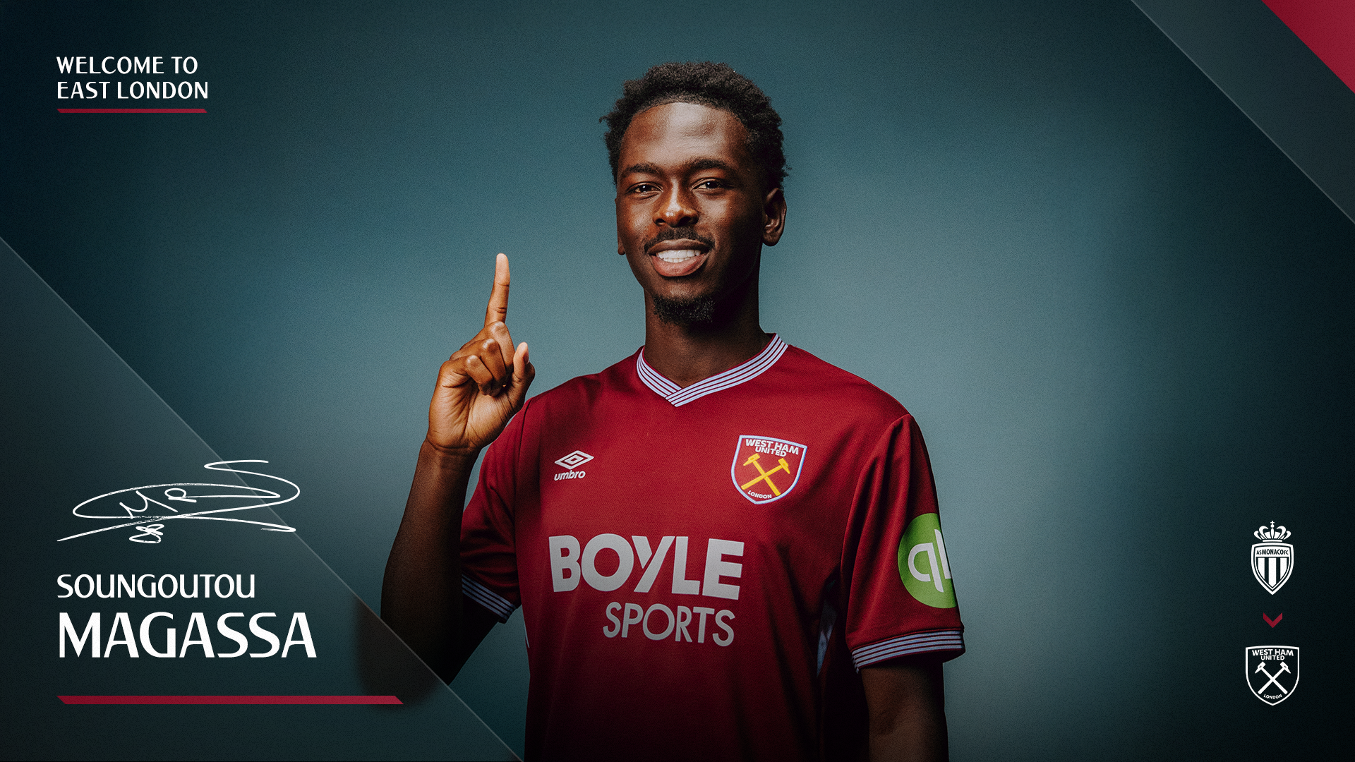West Ham United sign Soungoutou Magassa