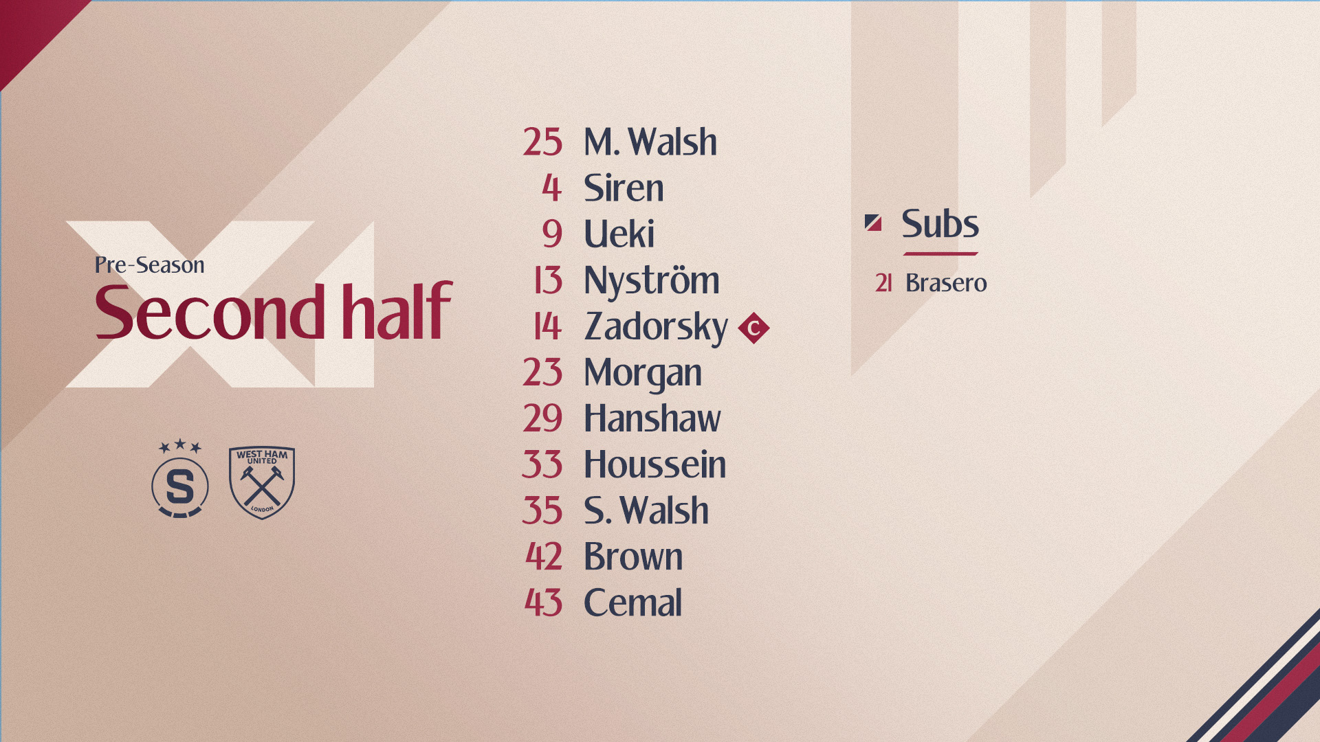 Starting XI