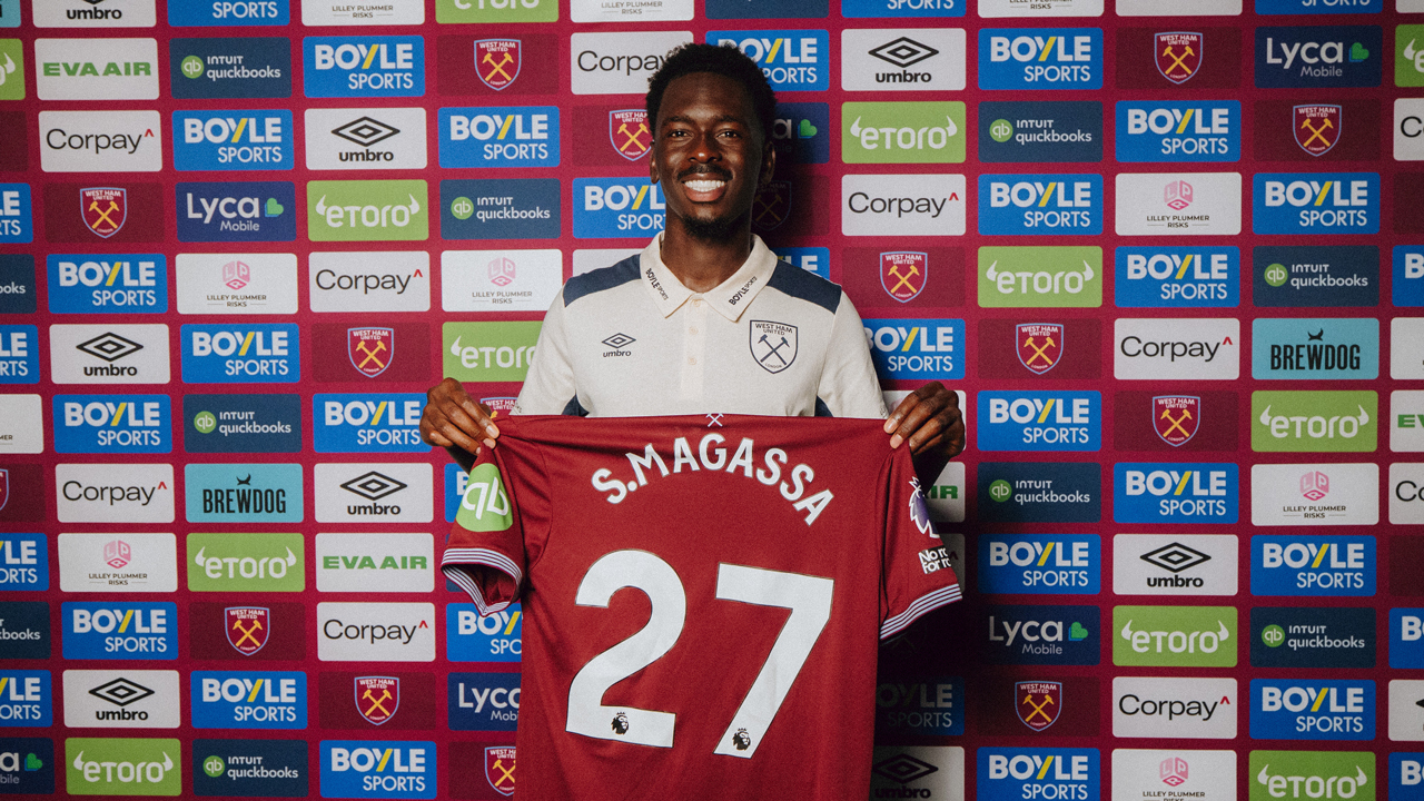 Magassa squad number