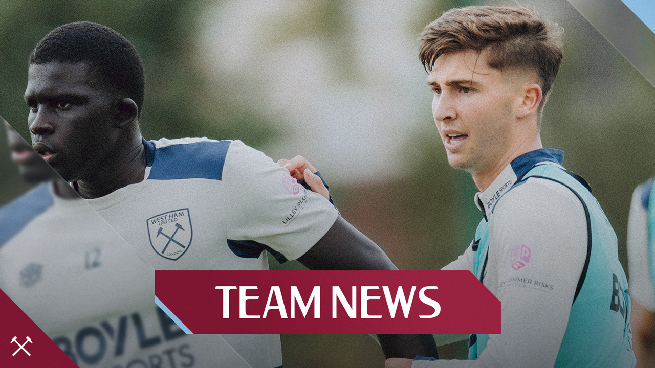 Team News 21 August 2025