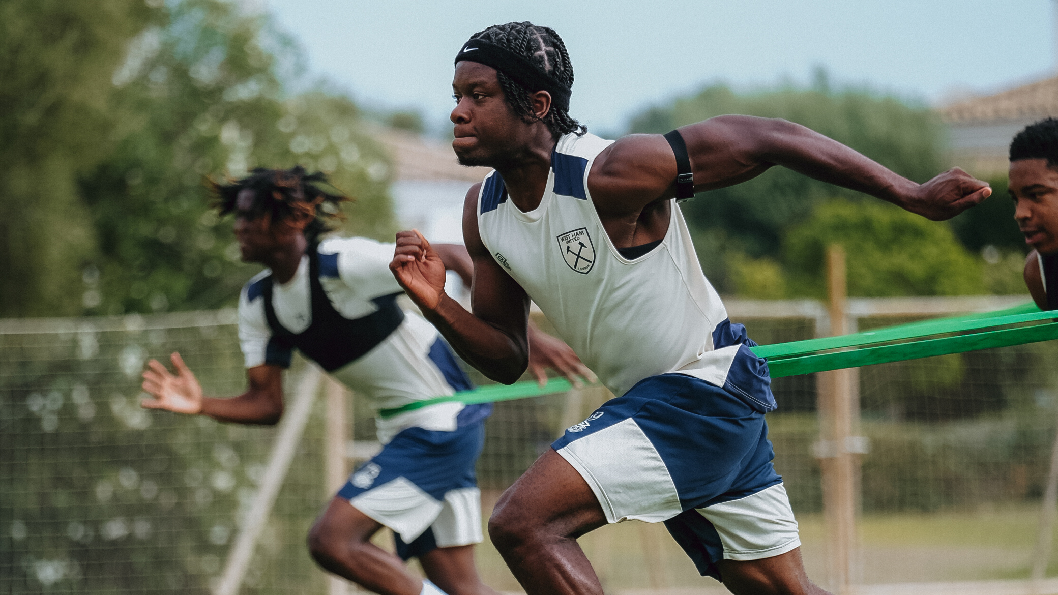 U21s pre season training