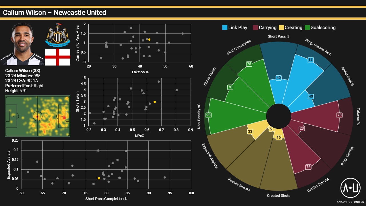 Callum Wilson Analytics United