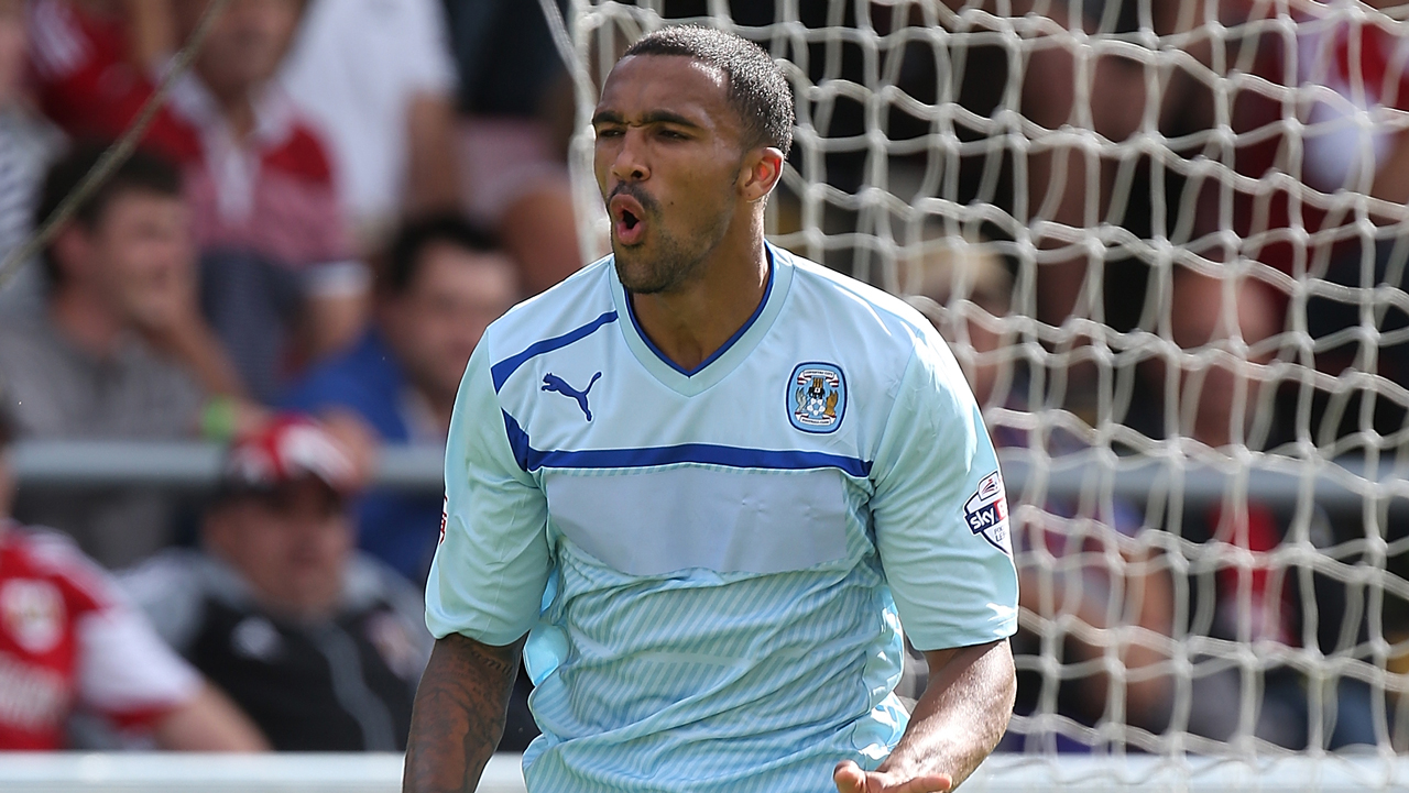 Callum Wilson in Coventry City colours