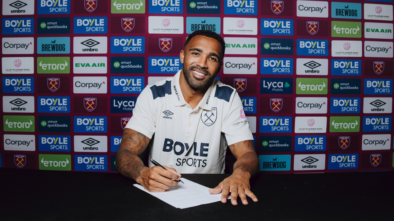Callum Wilson signs