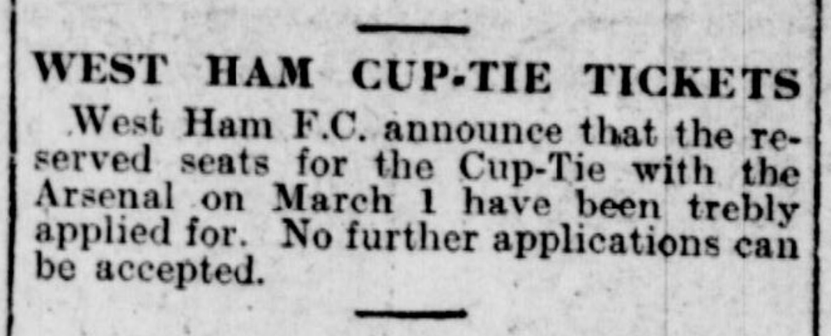 London Evening News 19 February 1930
