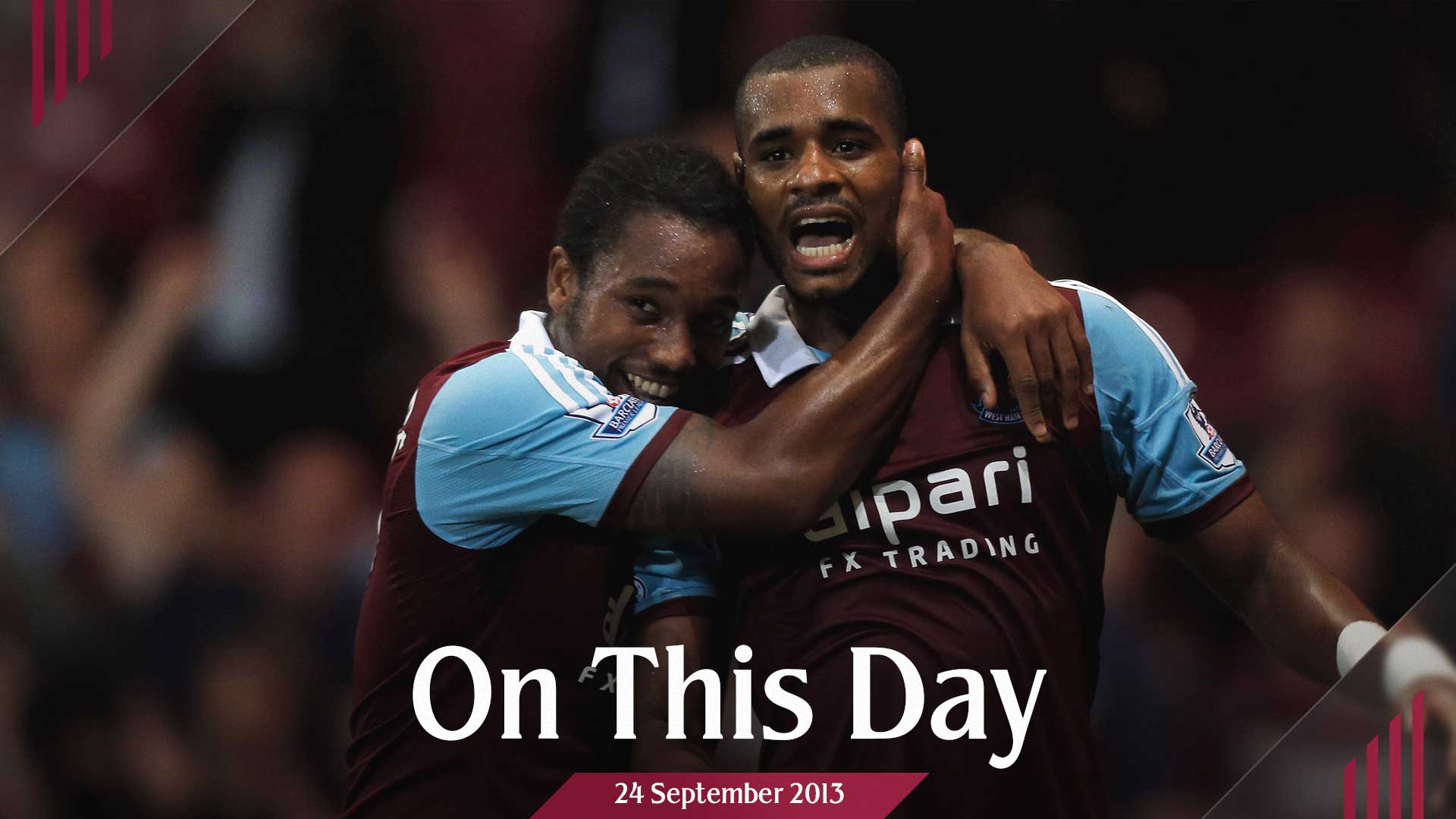 Ricardo Vaz Tê celebrates his winner against Cardiff City in September 2013