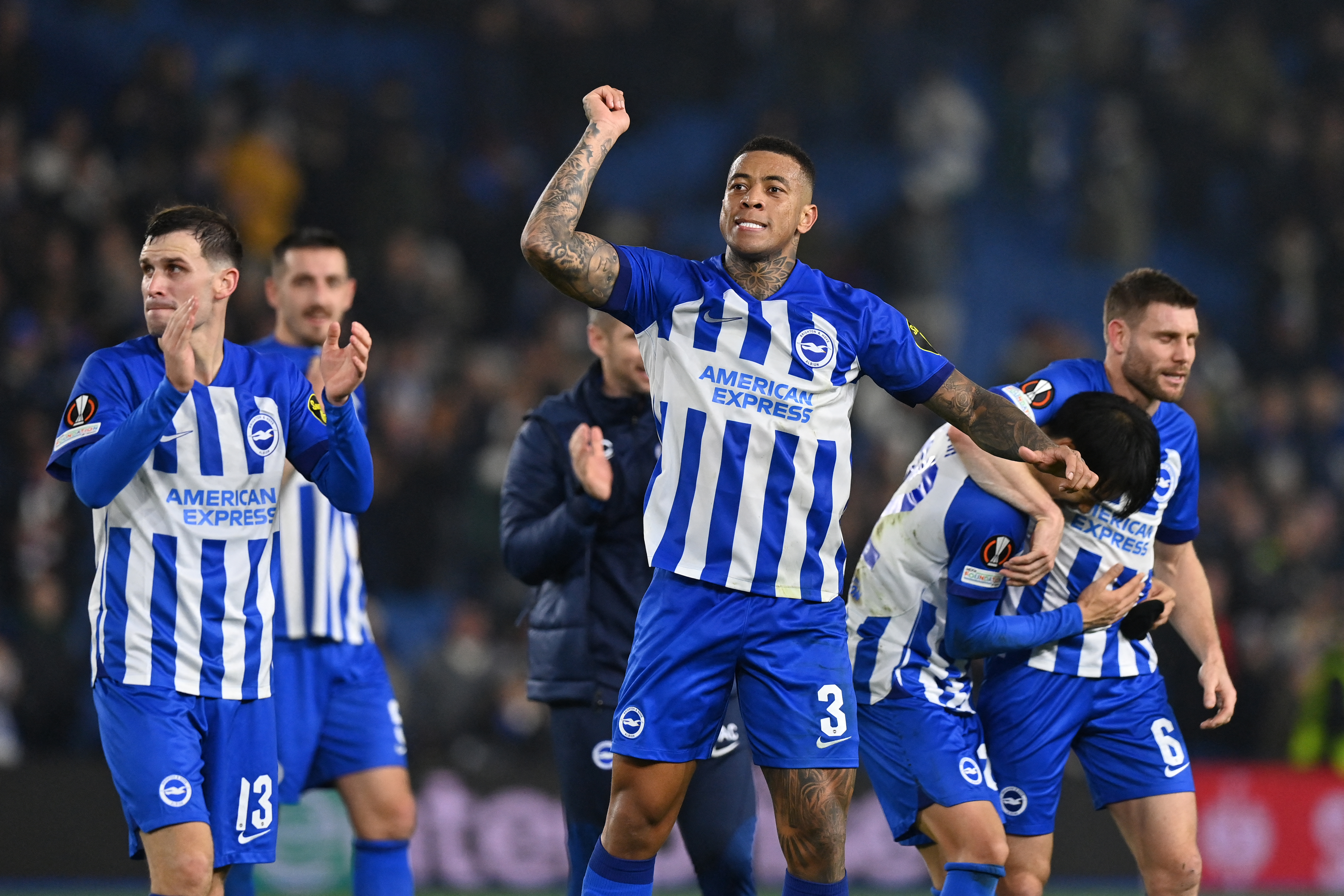 Igor Julio playing for Brighton