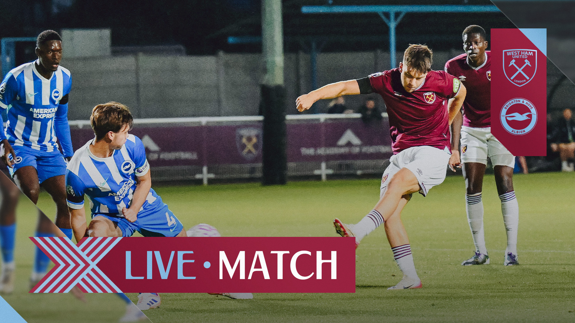 Live Match | West Ham United U21s v Brighton U21s