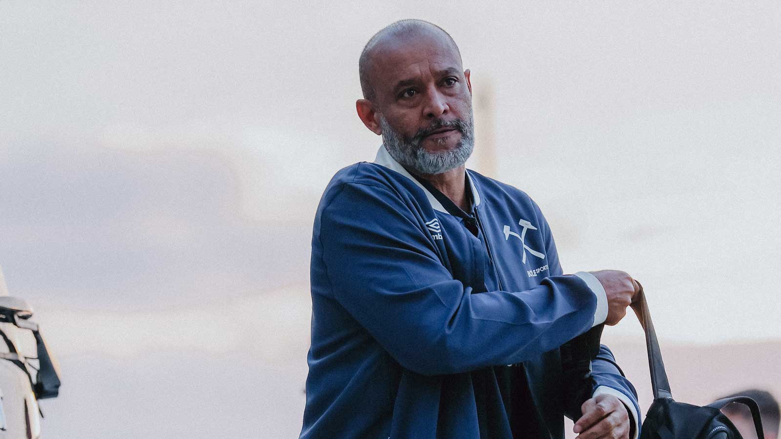 Nuno arrives at Everton