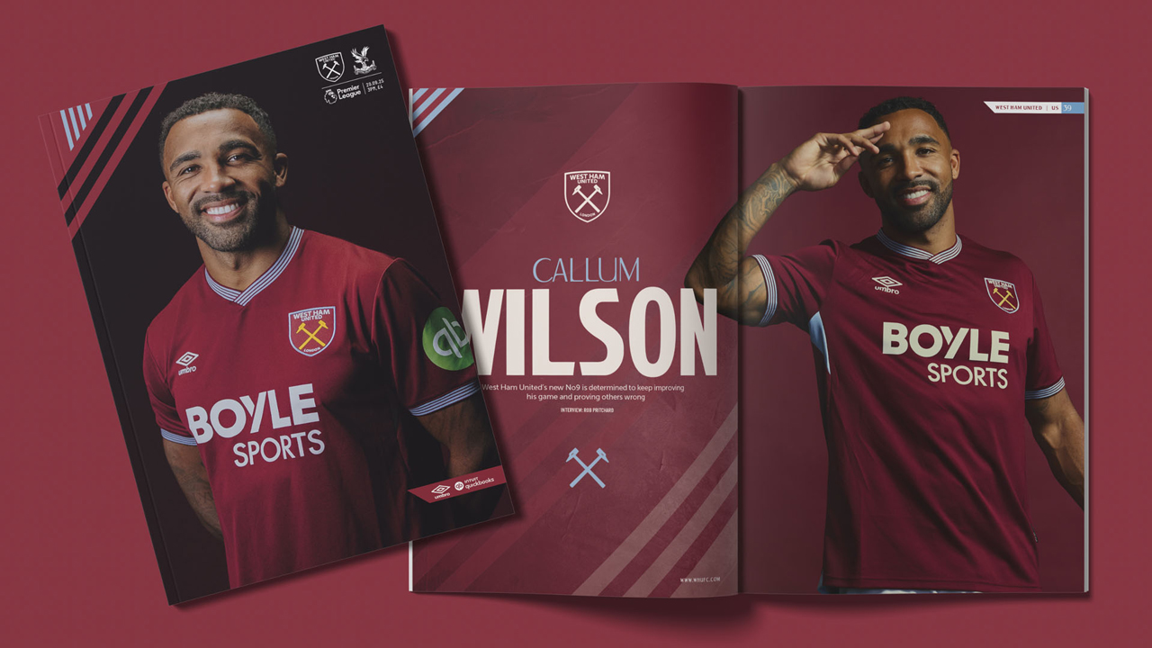 WHU v Palace programme promo