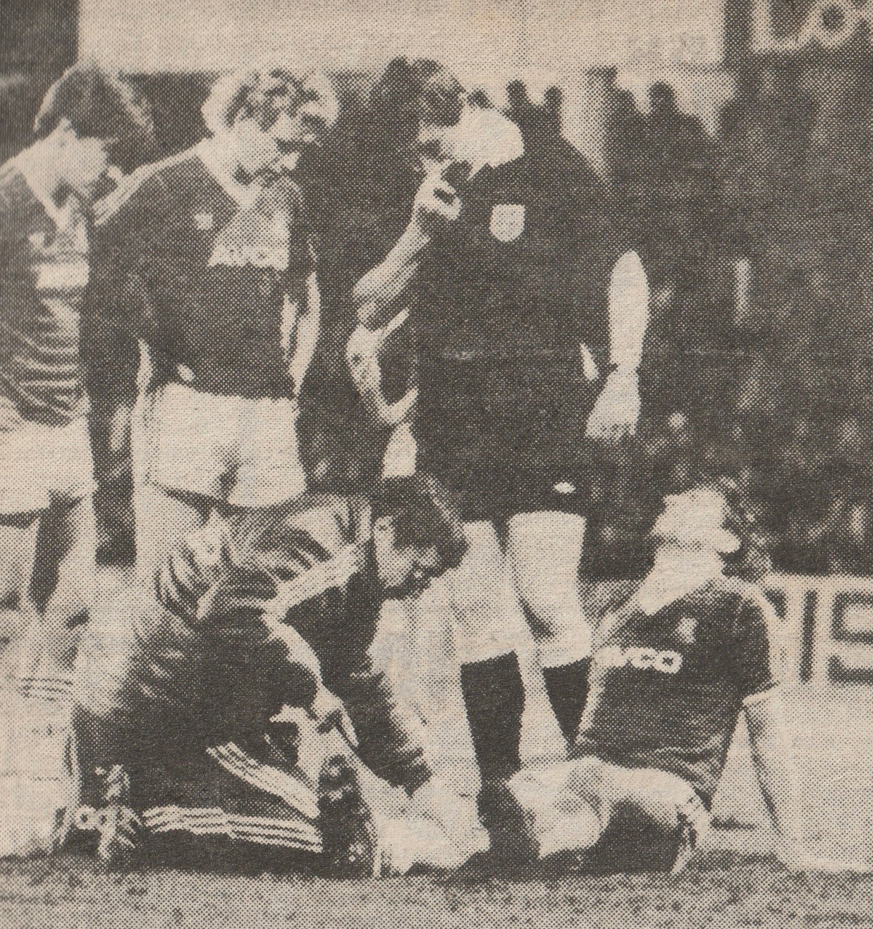 A knee ligament injury sadly brought Pike's 1985/86 season to a premature end 
