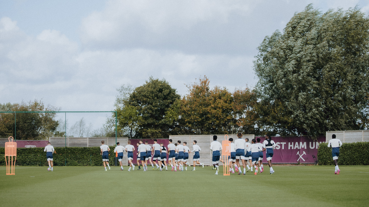 The boys will have been working hard at Rush Green this week