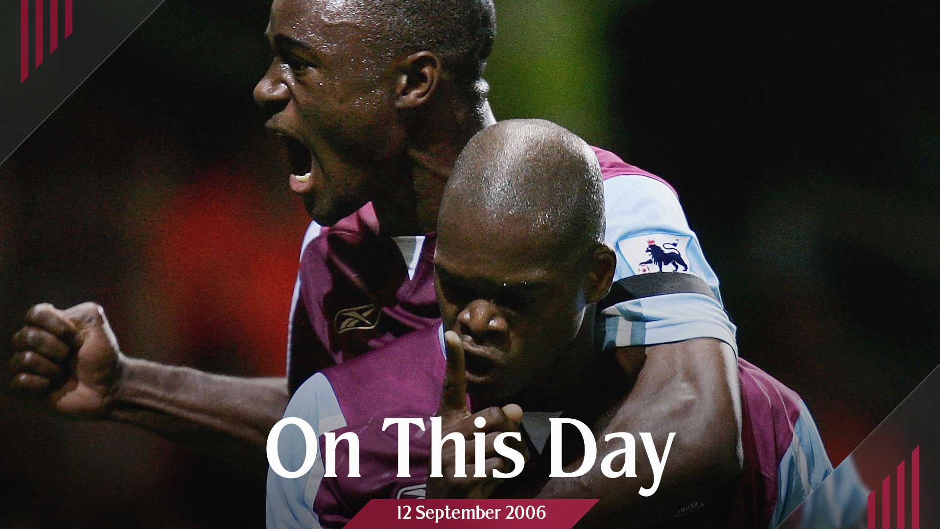 Marlon Harewood celebrates with Nigel Reo-Coker