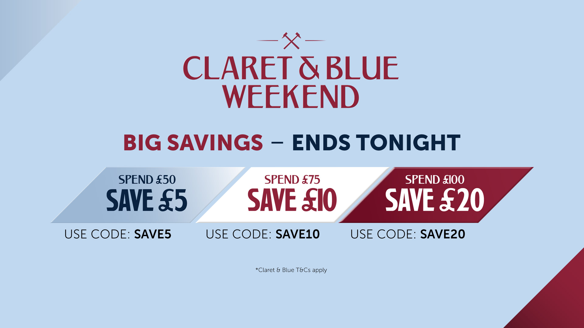 Claret and Blue Weekend