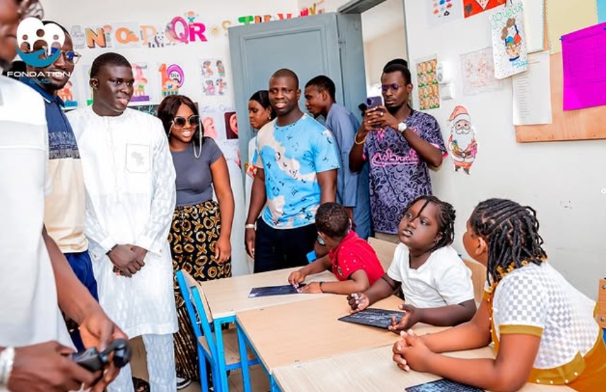 Diouf has founded the EMD Foundation in Senegal