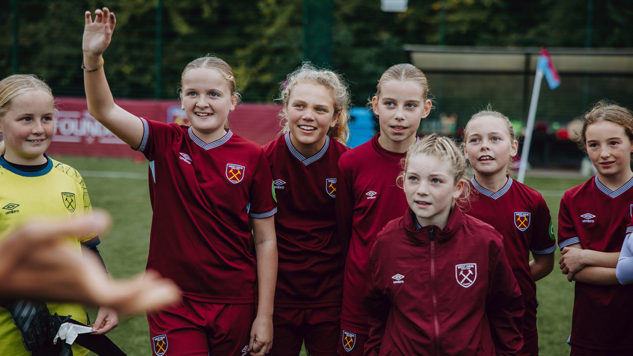 Girls on the Player Pathway at The Foundry