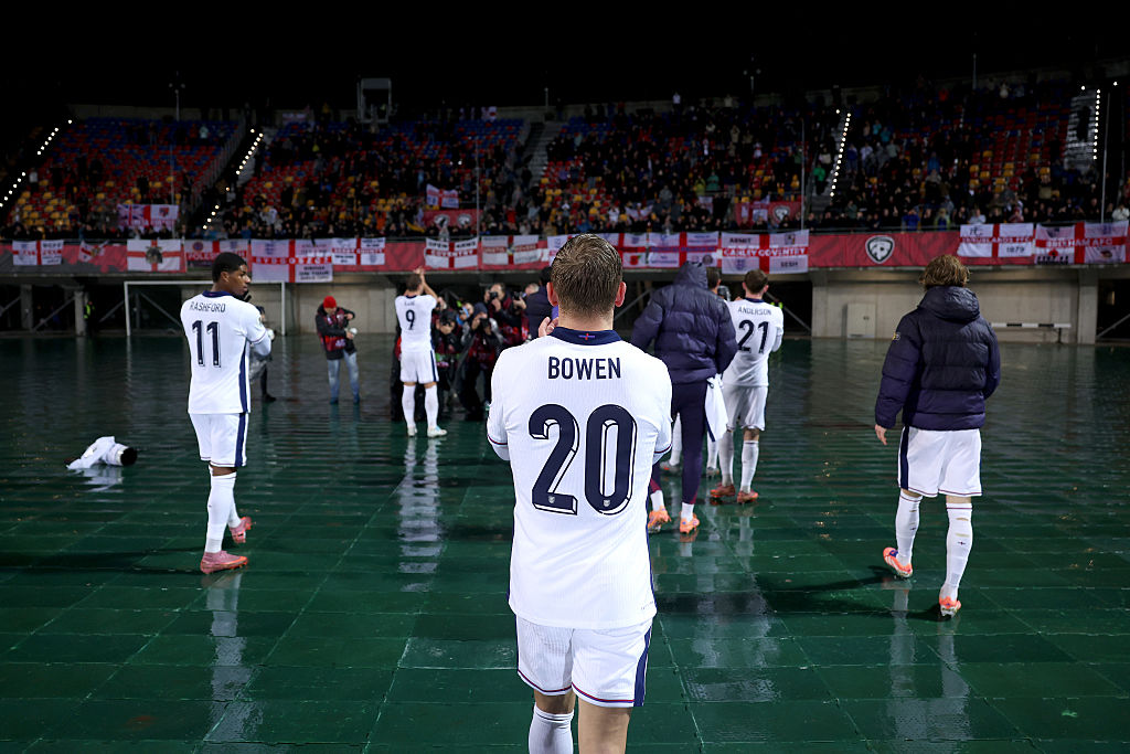 Bowen celebrates with England