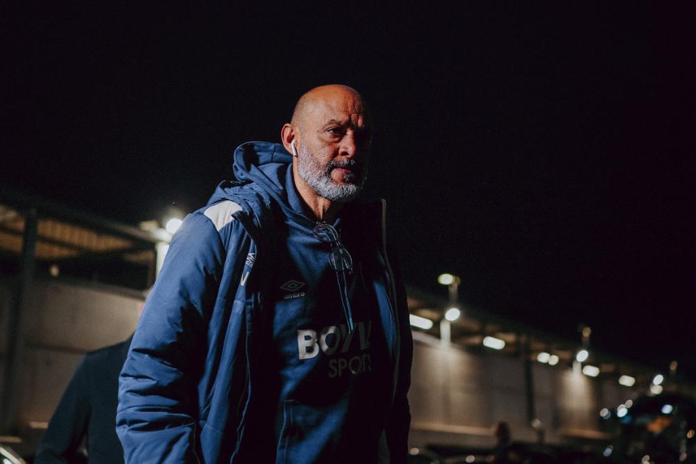 Nuno arrives at Elland Road