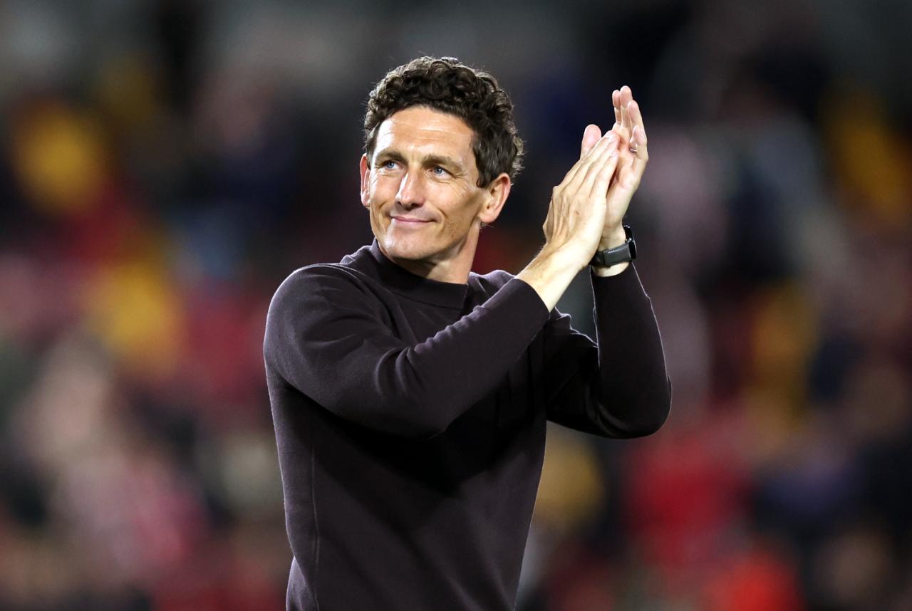 Brentford head coach Keith Andrews
