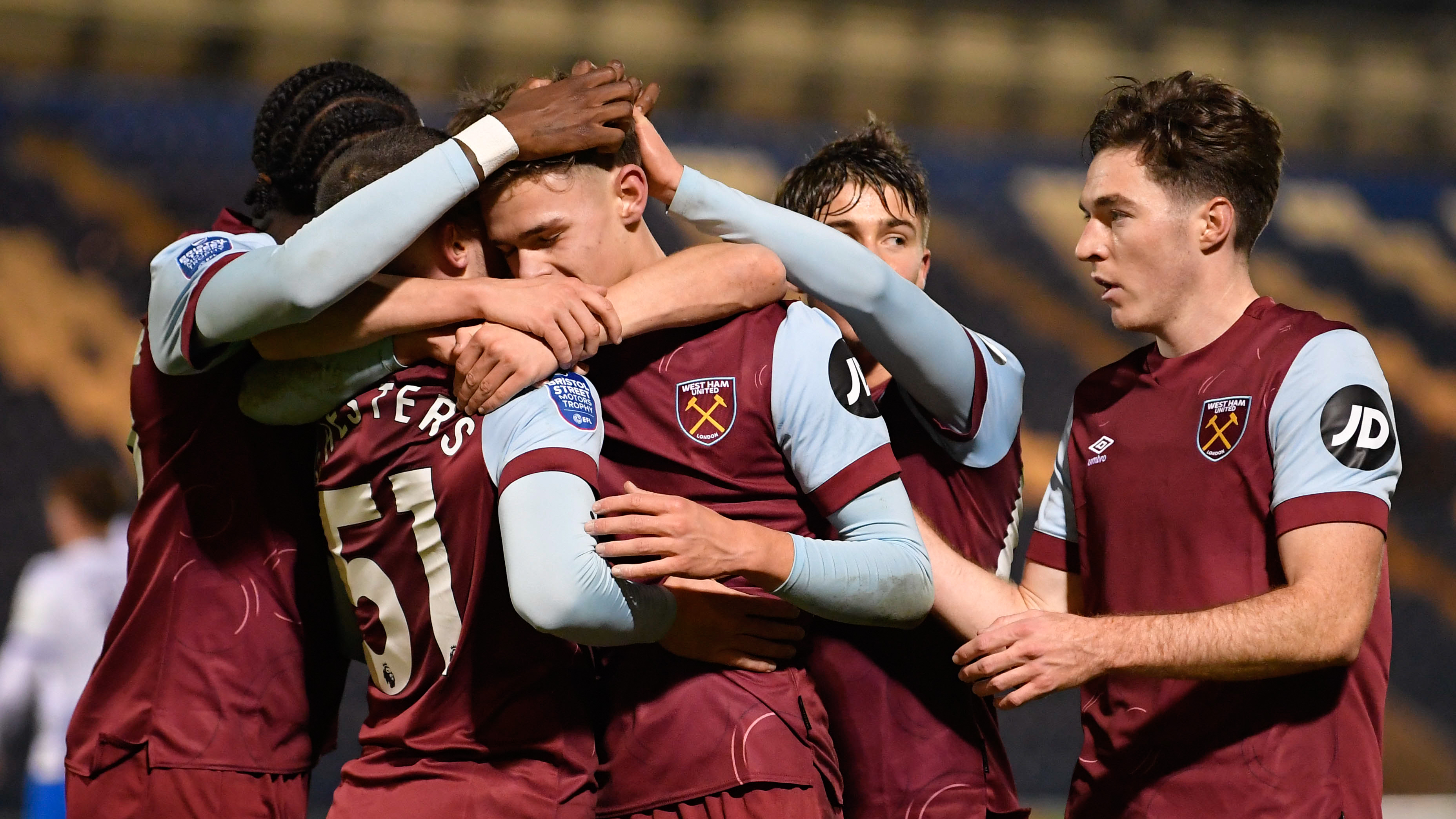 Colchester United 0-4 West Ham United U21s