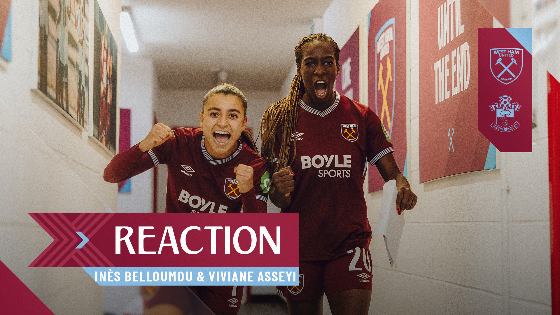 Inès Belloumou and Viviane Asseyi