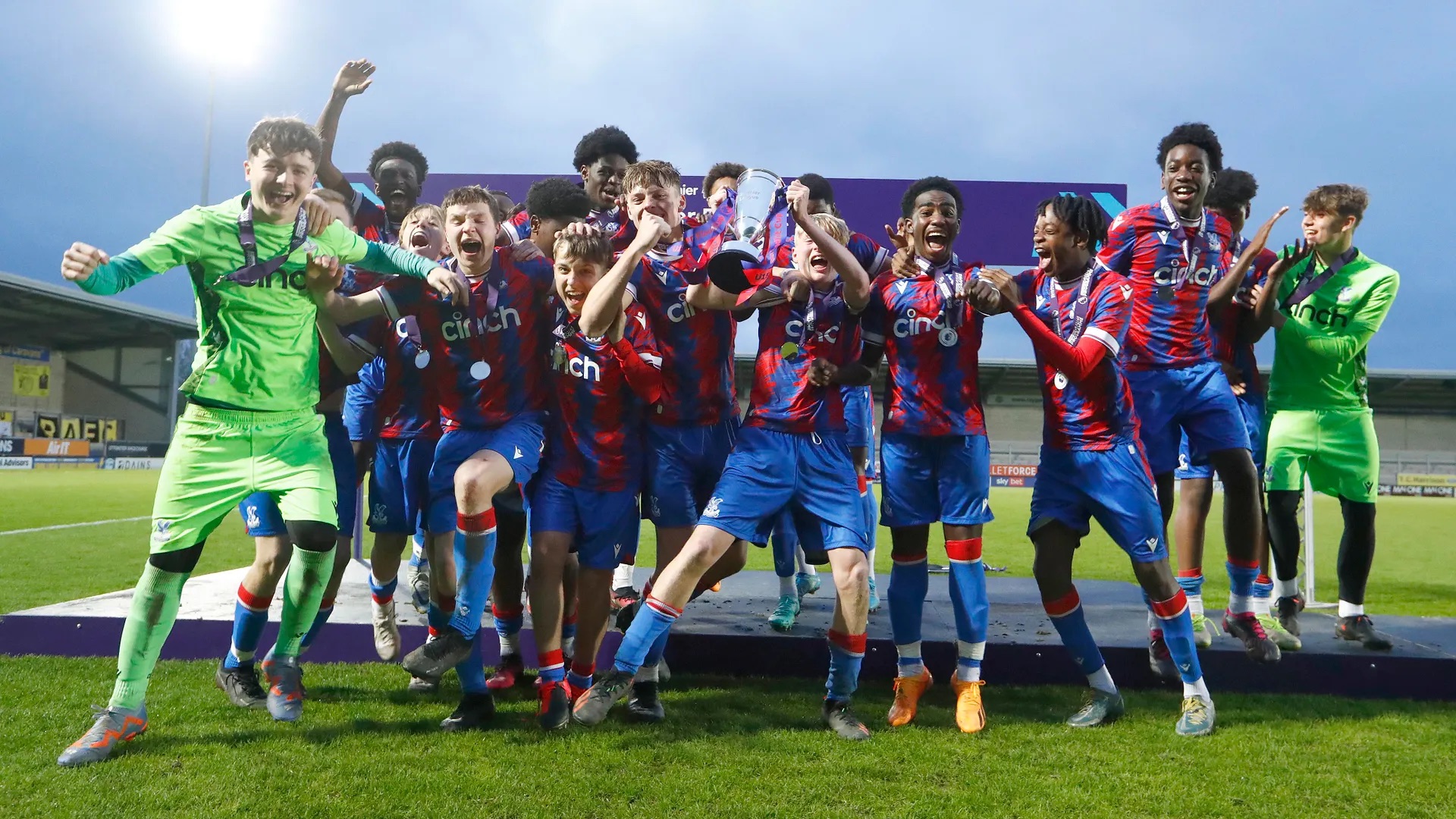 Crystal Palace U15s win Floodlit Cup