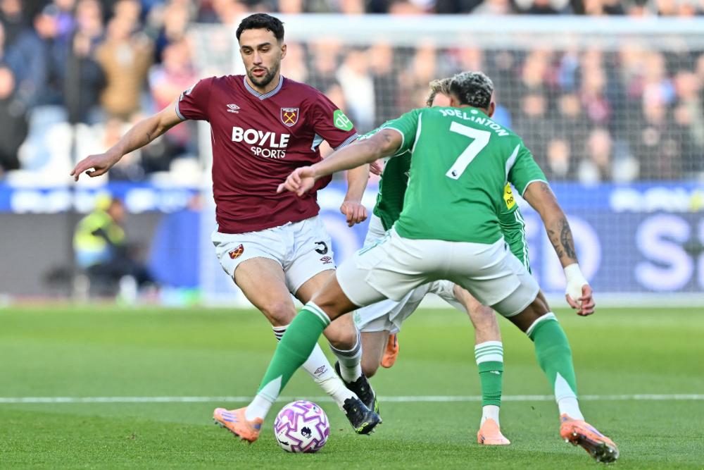 Maximilian Kilman in action against Newcastle