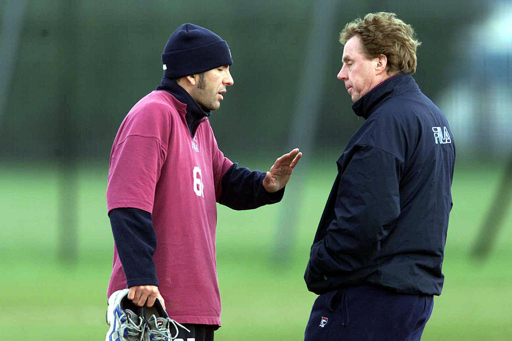 Paolo Di Canio and Harry Redknapp