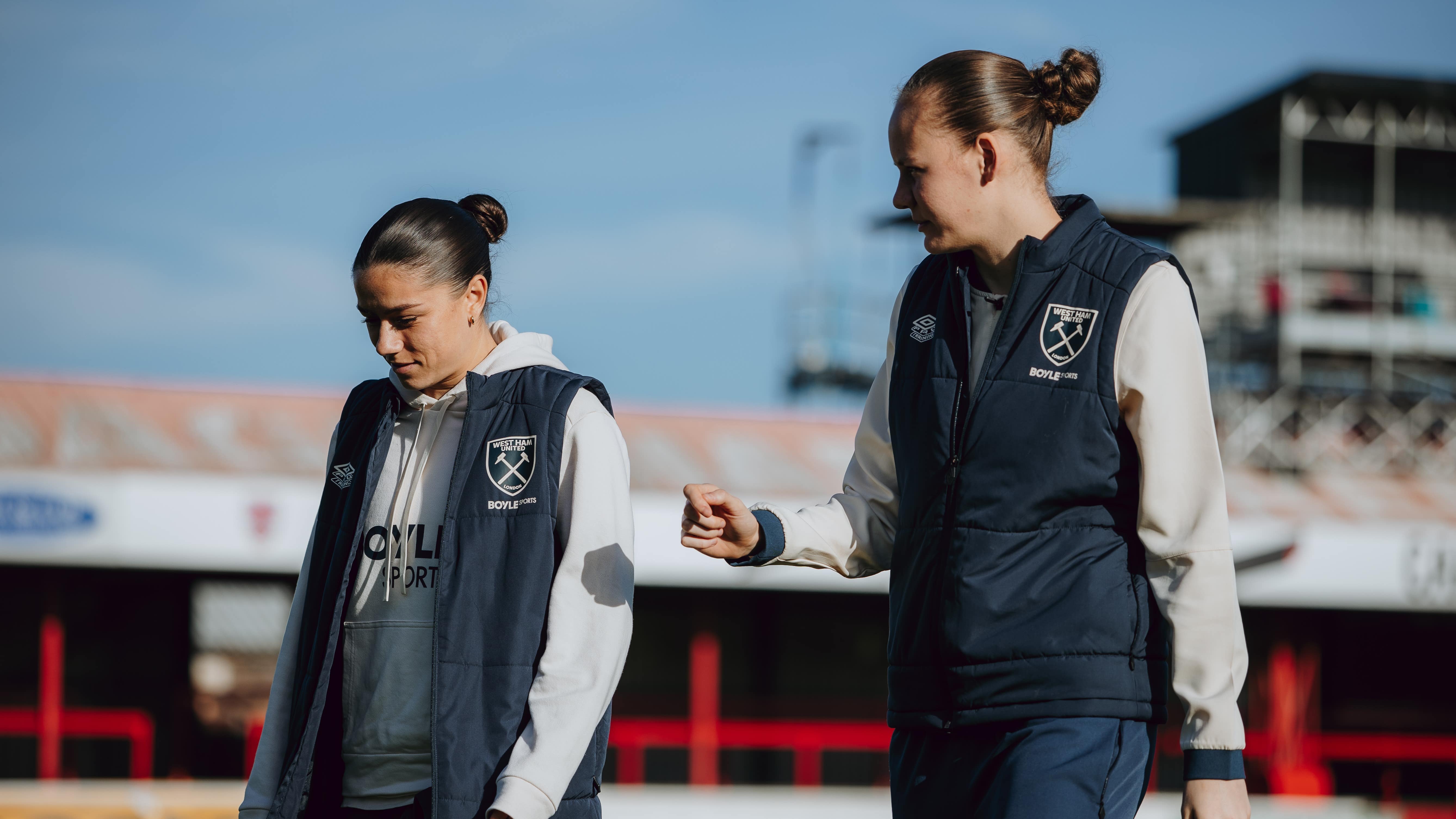 Ffion Morgan and Katie O'Hanlon