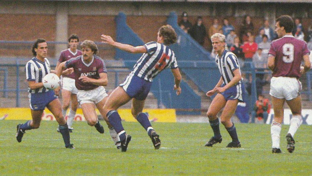 Neil combined well with Alan Dickens in central midfield
