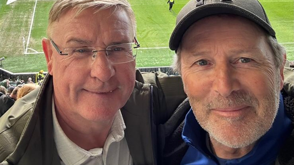 Neil remains close friends with fellow Scot and former Hammer George Cowie