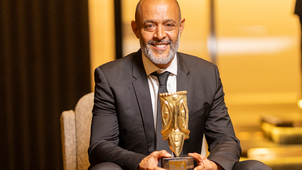 Nuno with Best of Africa Award