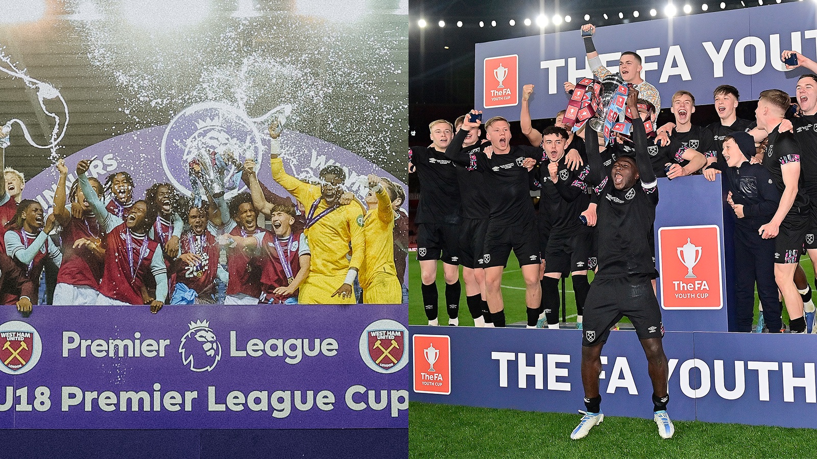 PL Cup & FA Youth Cup winners