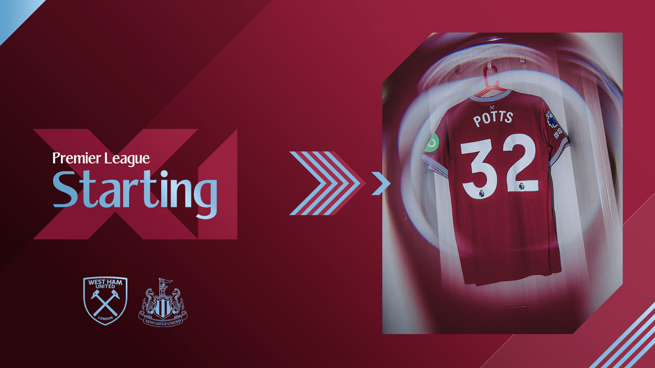 Starting XI v Newcastle United