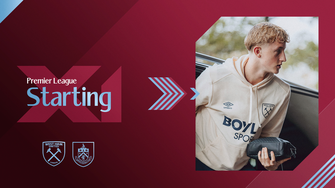 Starting XI v Burnley