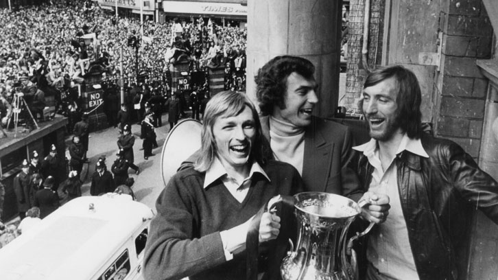 1975 FA Cup parade