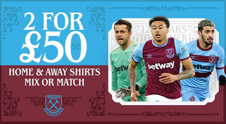 2 for Â£50 shirts