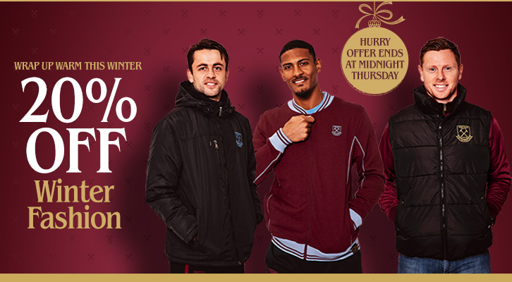 20% off Winter Fashion