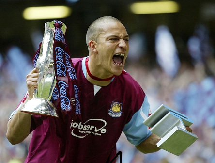 Bobby Zamora's goal sent the Hammers up in 2005
