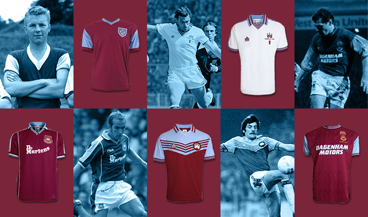 Shop for your retro West Ham shirt now!