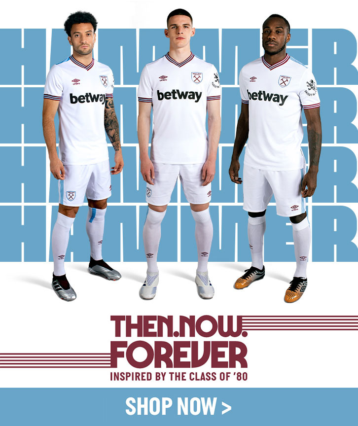 West ham new sales kit 2019