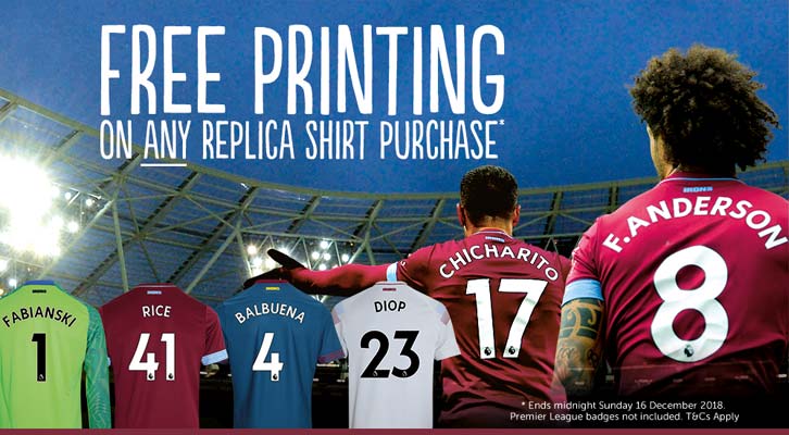 Free shirt printing promo