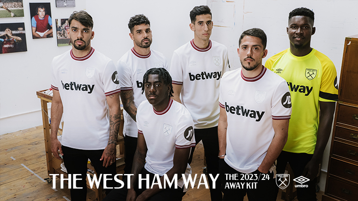 This is our style. This is our craft. This is the 2023/24 West Ham United Away Kit