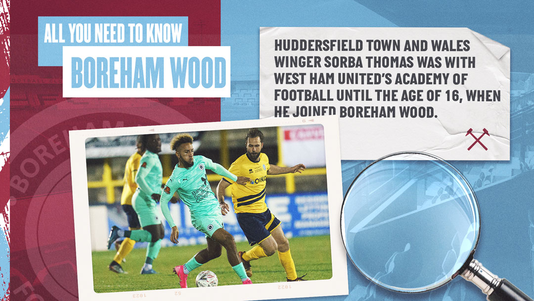 Boreham Wood v West Ham United