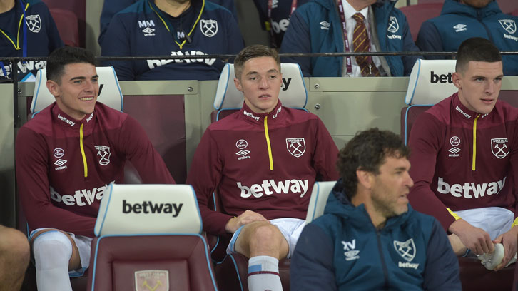 Declan Rice (right) says Joe Powell and Conor Coventry took their chance against Macclesfield