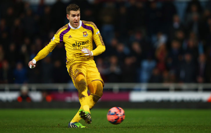 Adrian converts the winning penalty